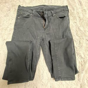 7 For All Mankind Black Jeans